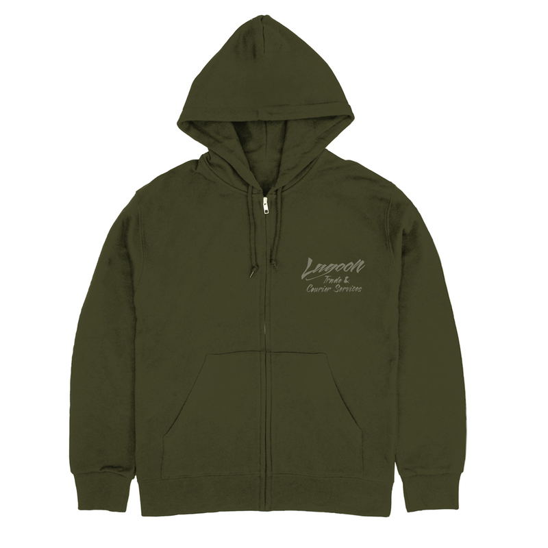 Black Lagoon - Lagoon Company Zip Hoodie (Moss | Size L) image 3