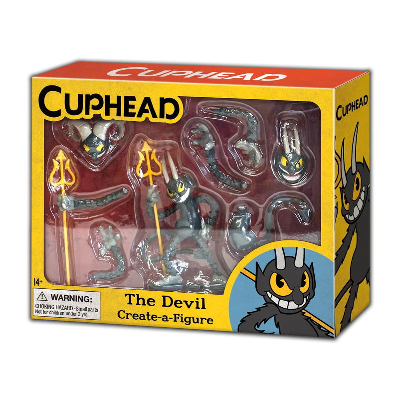 Cuphead Create-A-Figure 3 Mini Figure: The Devil image 6