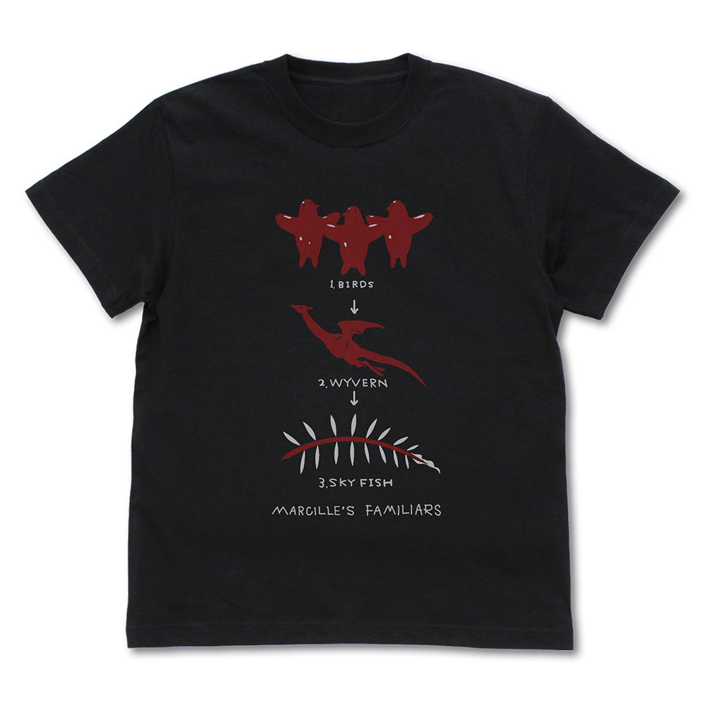 Delicious In Dungeon - Marcille's Familiar T-shirt (Black | Size M)