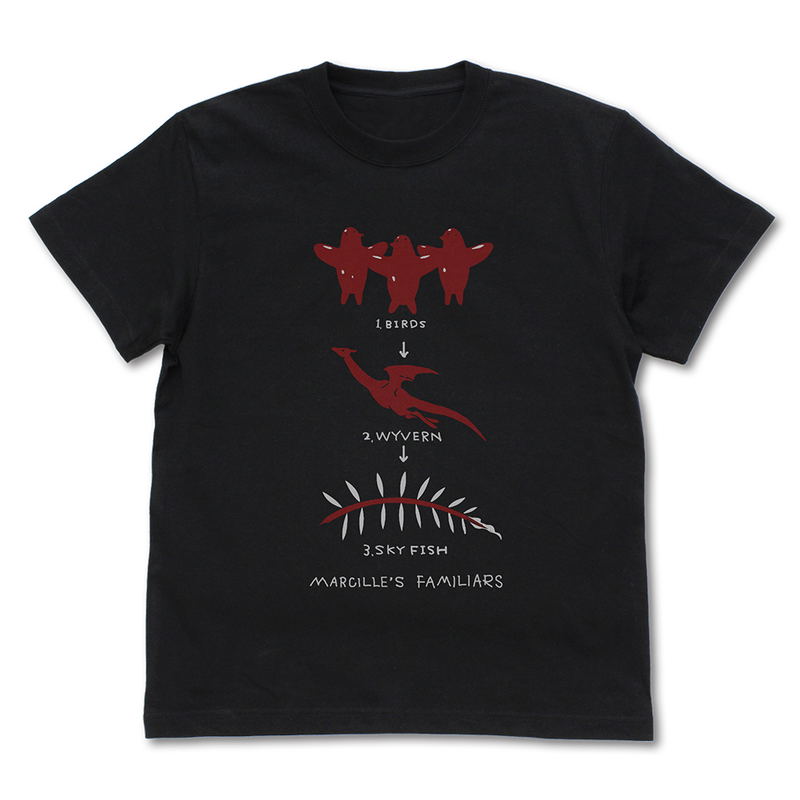 Delicious In Dungeon - Marcille's Familiar T-shirt (Black | Size XL) image 1