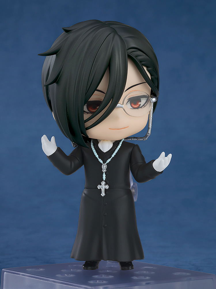 Nendoroid No. 2670 Black Butler Public School Arc: Sebastian Michaelis Sapphire Owl Ver. image 5
