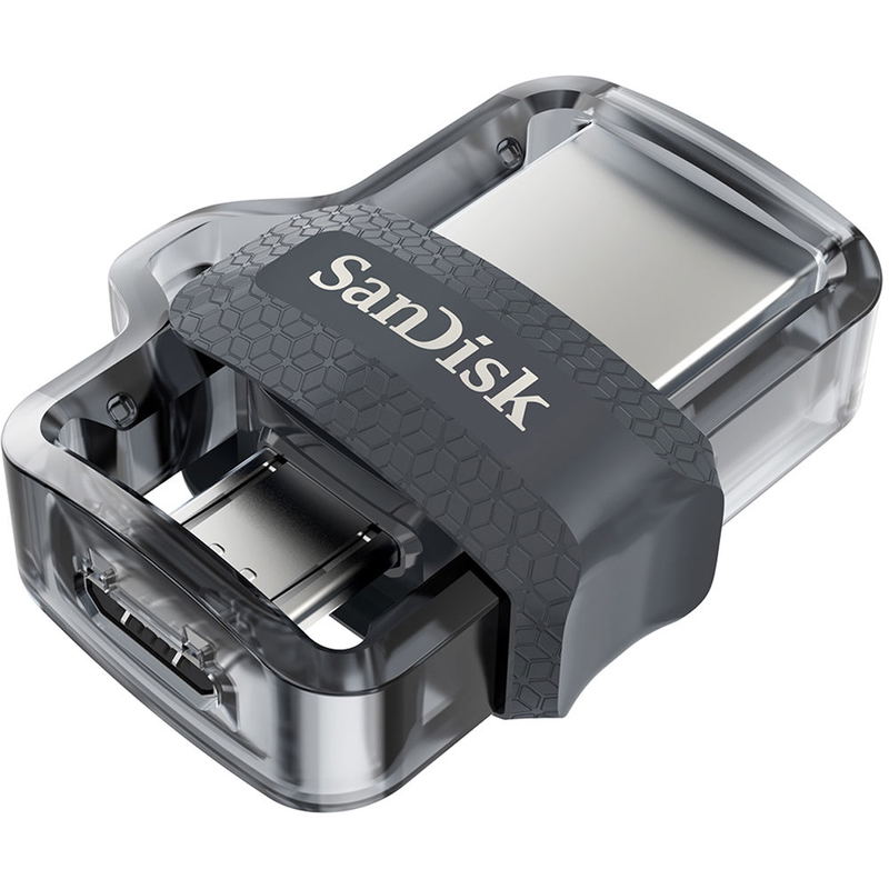 SanDisk Ultra Dual Drive m3.0 32GB, USB 3.0, micro USB 2.0 image 3