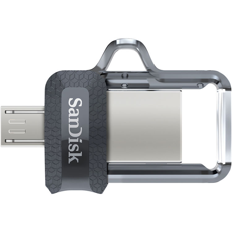 SanDisk Ultra Dual Drive m3.0 32GB, USB 3.0, micro USB 2.0 image 5