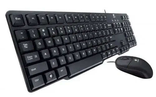 Classic Desktop Keyboard + Mouse Combo MK100 (Black) image 1