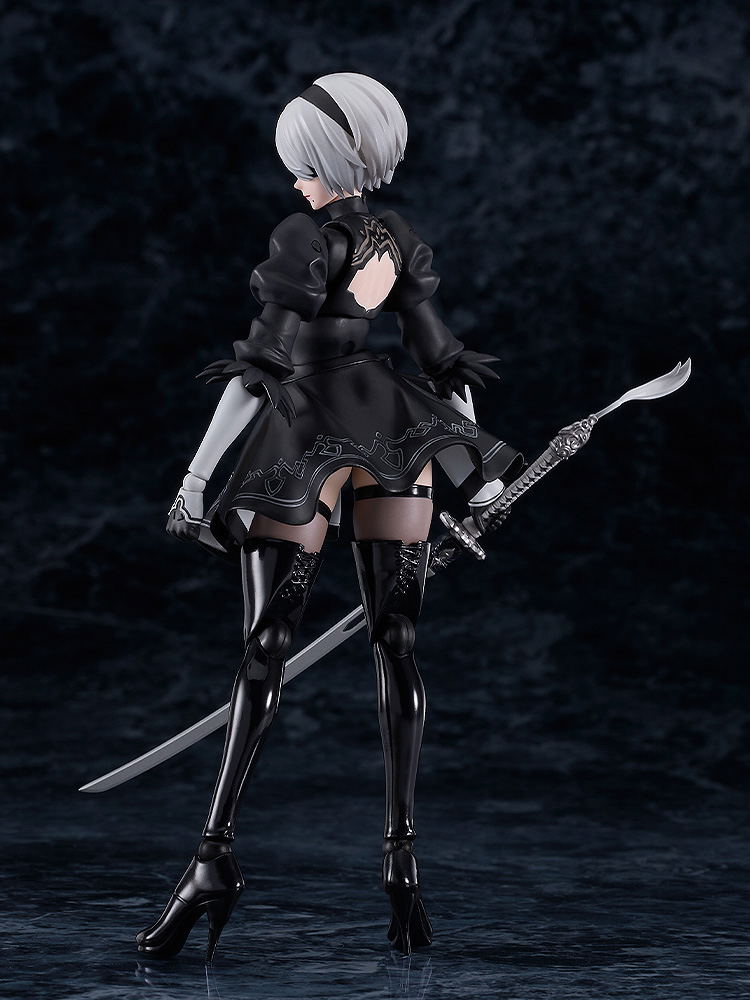 ゲームキャラクター figma 2B (NieR: Automata) 643 NieR:Automata Ver1.1a - figma 643 - 2B (YoRHa No.2 Type B)