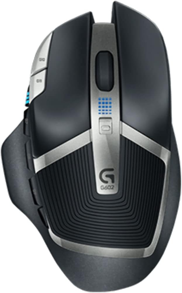 Logitech G602 Wireless Gaming Mouse (Black/Silver) image 2