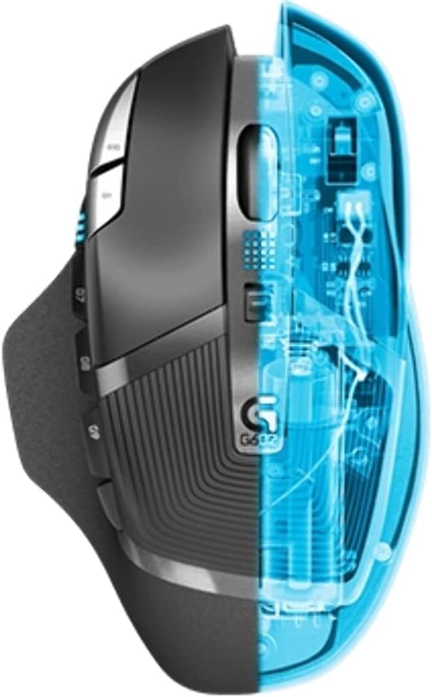 Logitech G602 Wireless Gaming Mouse (Black/Silver) image 6