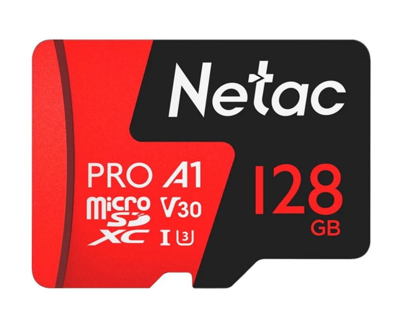 Netac Technology P500 Extreme Pro microSDXC with SD Adapter Kit (128GB) image 2