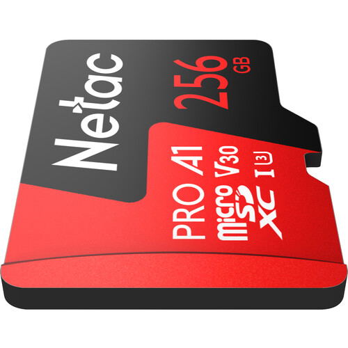 Netac Technology P500 Extreme Pro microSDXC with SD Adapter Kit (256GB) image 4