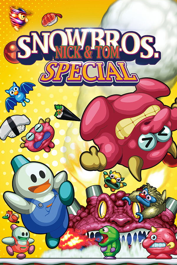 Snow Bros. Special: Anniversary Edition <span class="ext" style="background-color: #2a475e; color: #FFFFFF;">STEAM</span> <span class="ext ext_digital">digital</span> image 1