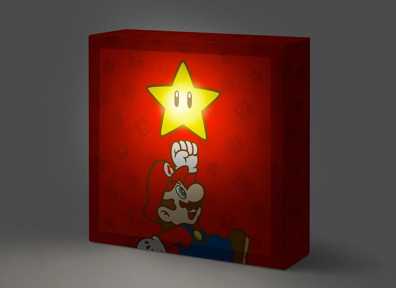 Super Mario Glowing Canvas Art × Gift Box (Super Star) image 2