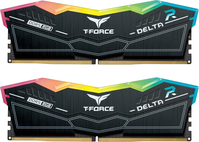 TeamGroup T-Force DELTA RGB DIMM Kit (DDR5-6400, CL40-40-40-84 32GB) image 1