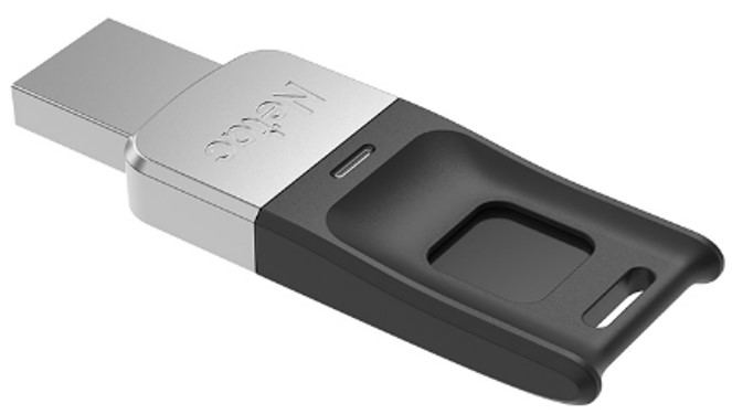 Netac US1 USB 3.0 AES 256-bit Fingerprint/Password Encryption Drive ...