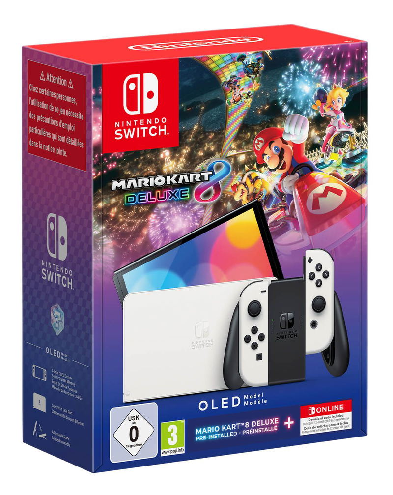 Nintendo Switch OLED Model [Mario Kart Deluxe Bundle]