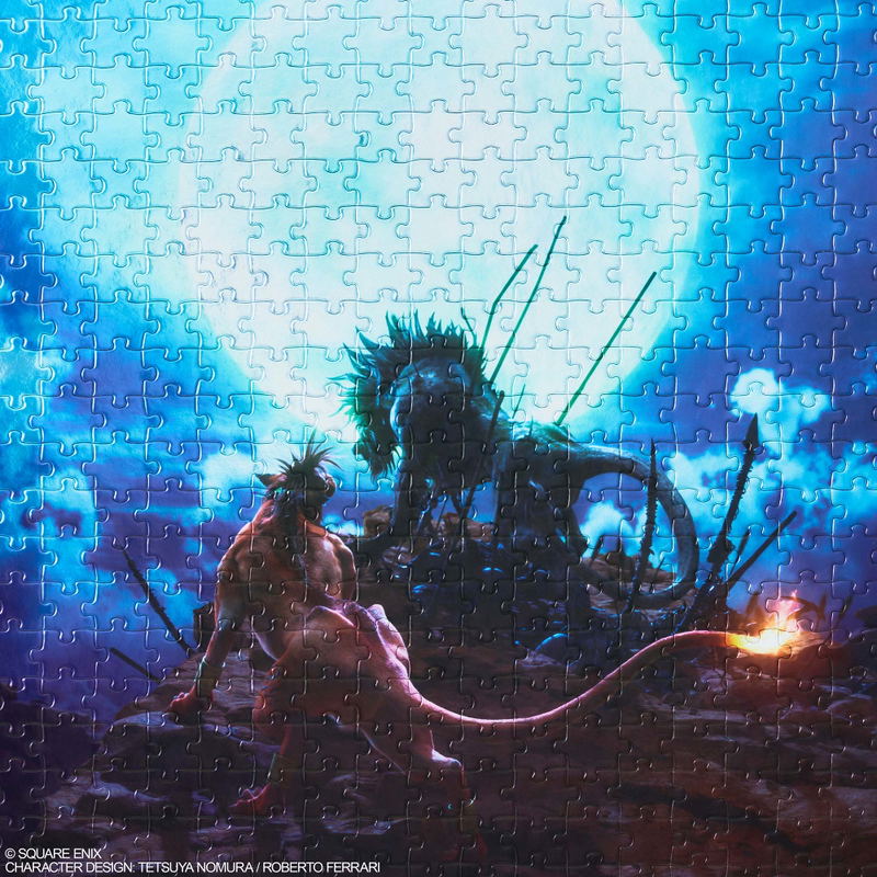 Final Fantasy VII Rebirth 500 Piece Jigsaw Puzzle Key Art Red XIII image 2