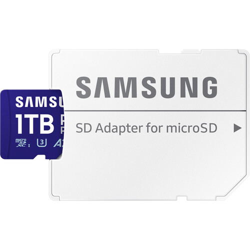 Samsung microSD Card Pro Plus, with SD Adapter (1TB) image 1