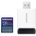 Samsung PRO Ultimate SDXC Card, with Card Reader (128GB) thumbnail 2