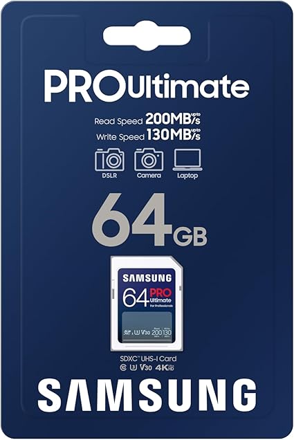 Samsung PRO Ultimate SDXC Card (64GB) image 2