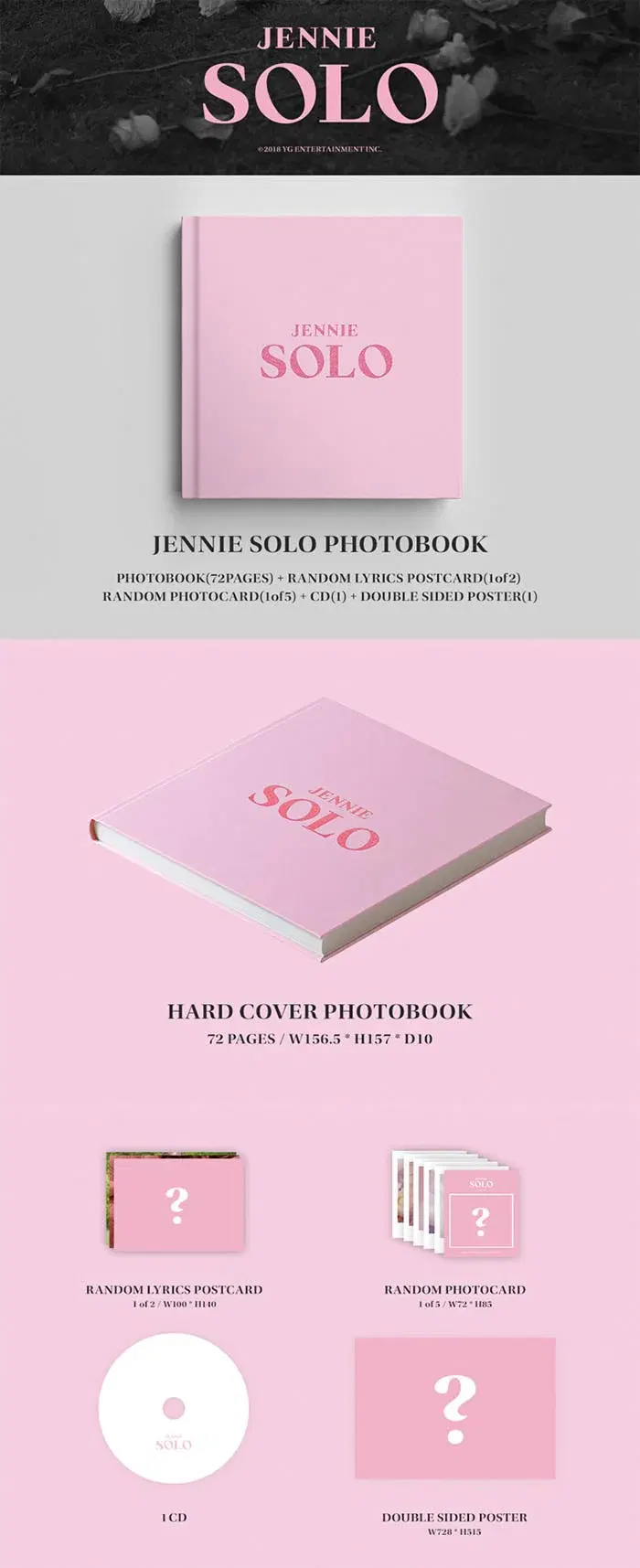 K-POP・アジア JENNIE SOLO PHOTOBOOK JENNIE - JENNIE [SOLO] PHOTO BOOK (JENNIE 제니)
