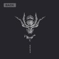 Jujutsu Kaisen - Eight-Handled Sword Divergent Sila Divine General Mahoraga Zip Hoodie (Black | Size XL) thumbnail 4
