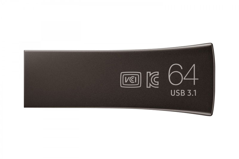 Samsung Bar Plus USB 3.1 Flash Drive 64GB (Gray) image 2