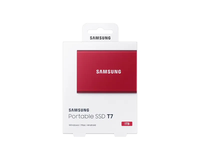 Samsung Portable SSD T7, USB 3.2 (1TB) image 6