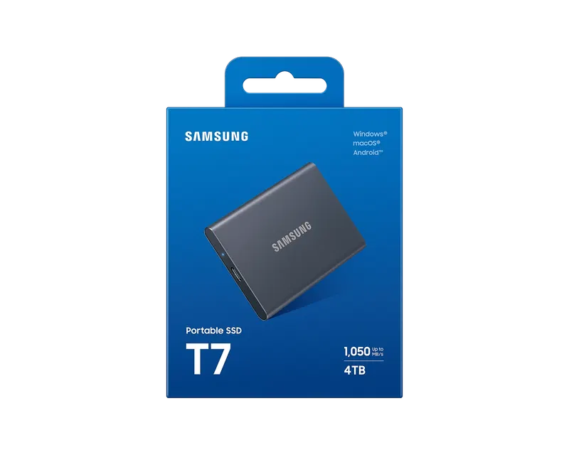 Samsung Portable SSD T7, USB 3.2 (4TB) image 6