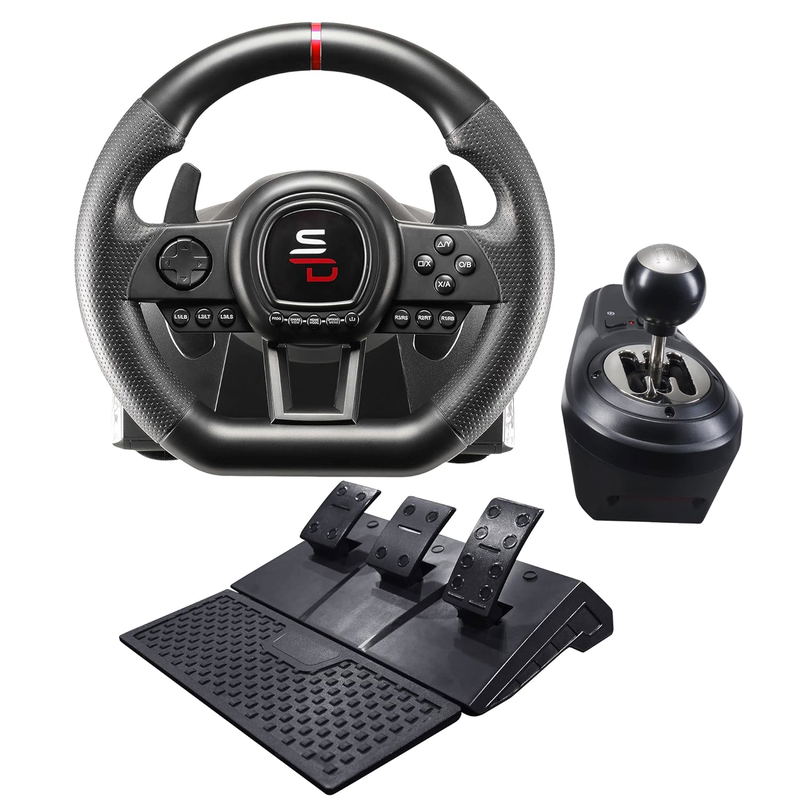 Subsonic Superdrive - GS650-X Steering Wheel With Pedals for Xbox Series X|S / Xbox One / PS4 image 2