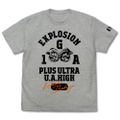 TV Anime My Hero Academia - Katsuki Bakugo College T-shirt (Mix Gray | Size M) thumbnail 1