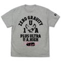 TV Anime My Hero Academia - Ochaco Uraraka College T-shirt (Mix Gray | Size S) thumbnail 1