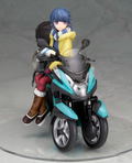Yurucamp 1/10 Scale Pre-Painted Figure: Shima Rin with 3-wheel Scooter thumbnail 4