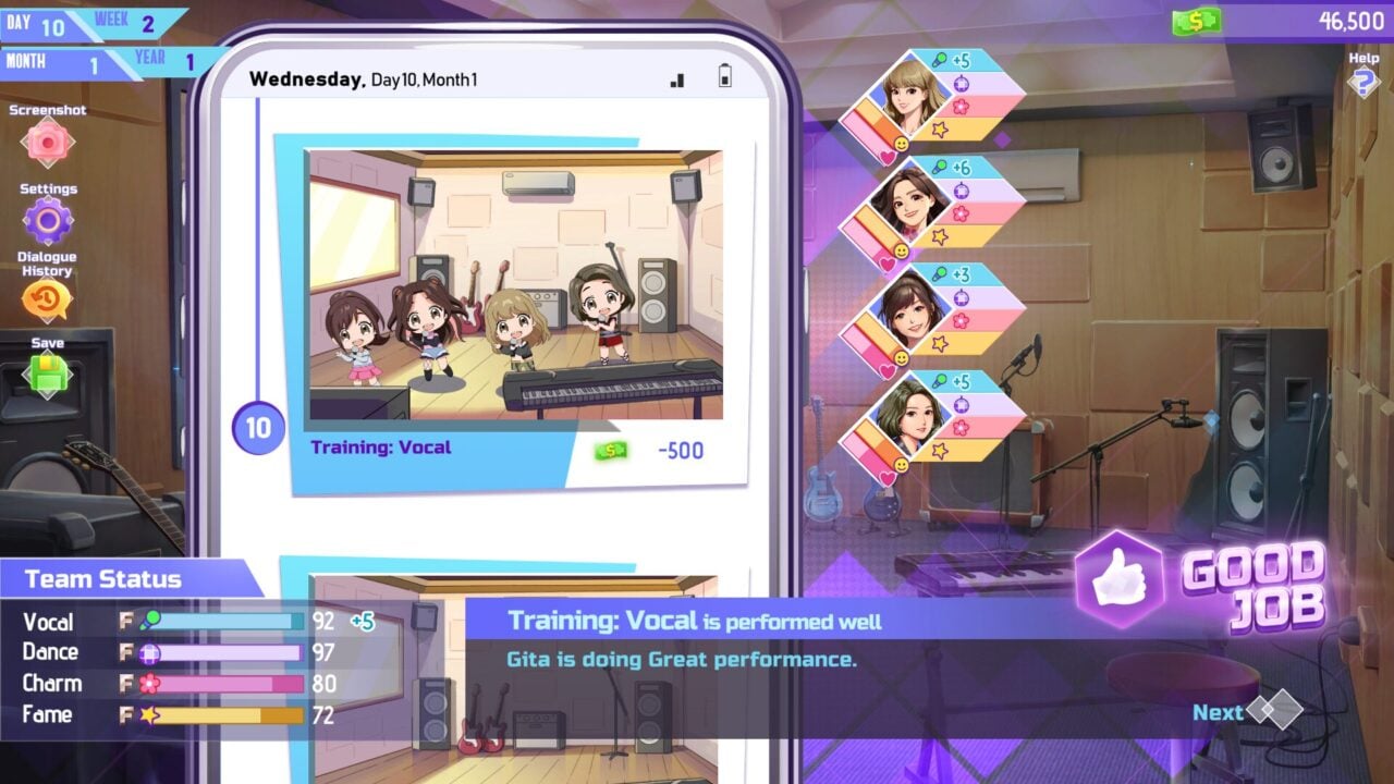 K-pop Idol Stories: Road to Debut for Nintendo Switch, Nintendo Switch 2
