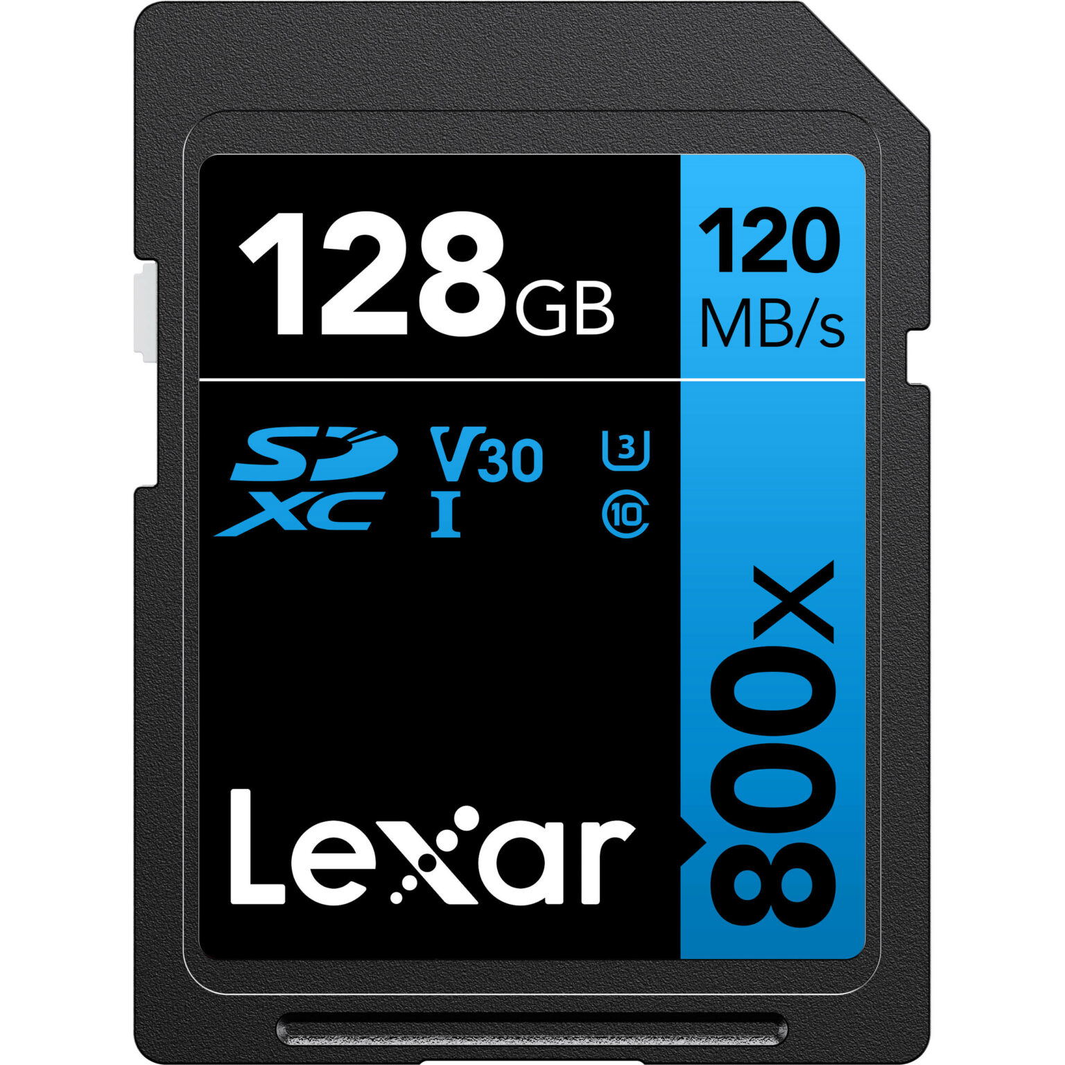 Lexar High Performance 800x microSDXC, UHS-I Card (128GB)