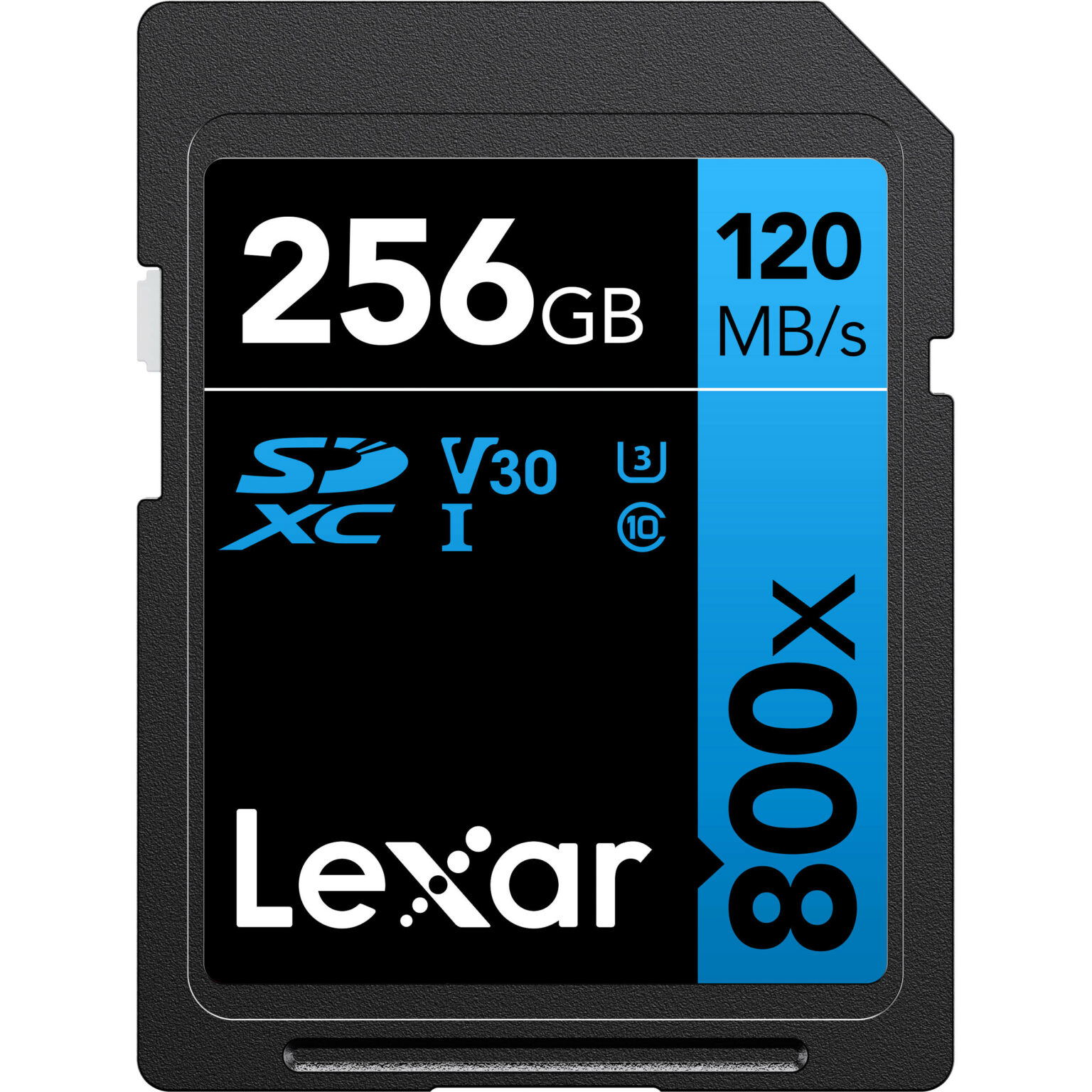 Lexar High Performance 800x microSDXC, UHS-I Card (256GB)