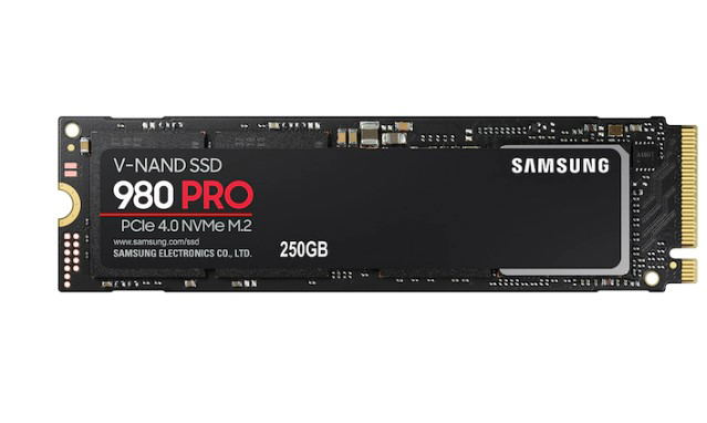 Samsung SSD 980 PRO NVMe (250GB) image 1