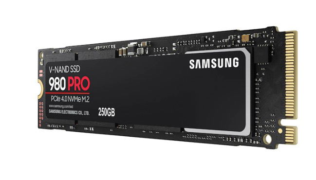 Samsung SSD 980 PRO NVMe (250GB) image 3