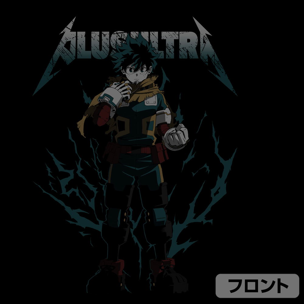 TV Anime My Hero Academia - Izuku Midoriya Ribbed Long Sleeve T 