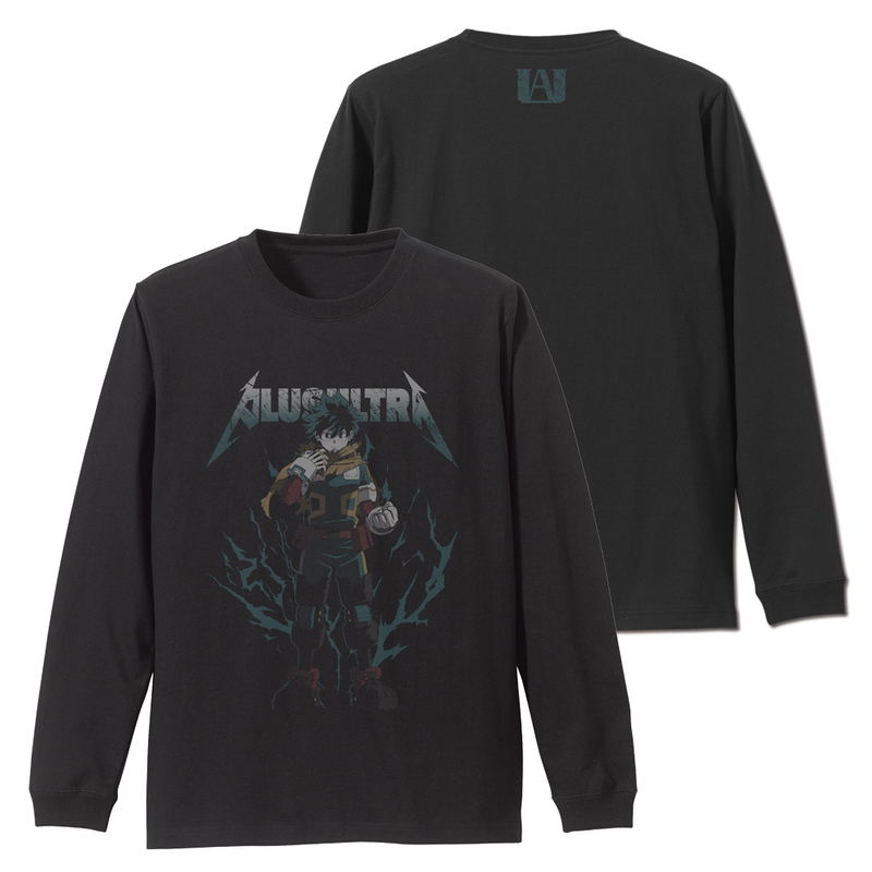 TV Anime My Hero Academia - Izuku Midoriya Ribbed Long Sleeve T 