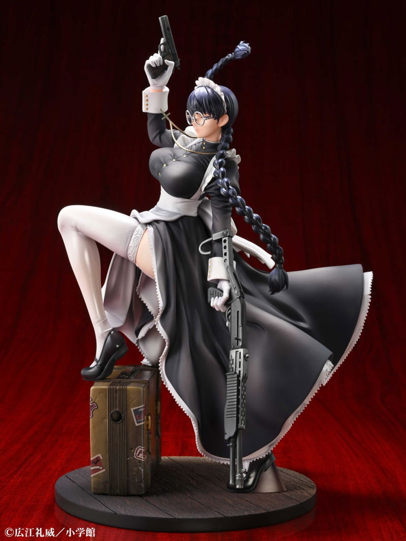 Black Lagoon 1/7 Scale Pre-Painted Figure: Roberta Maid of Nightmares Ver. image 3