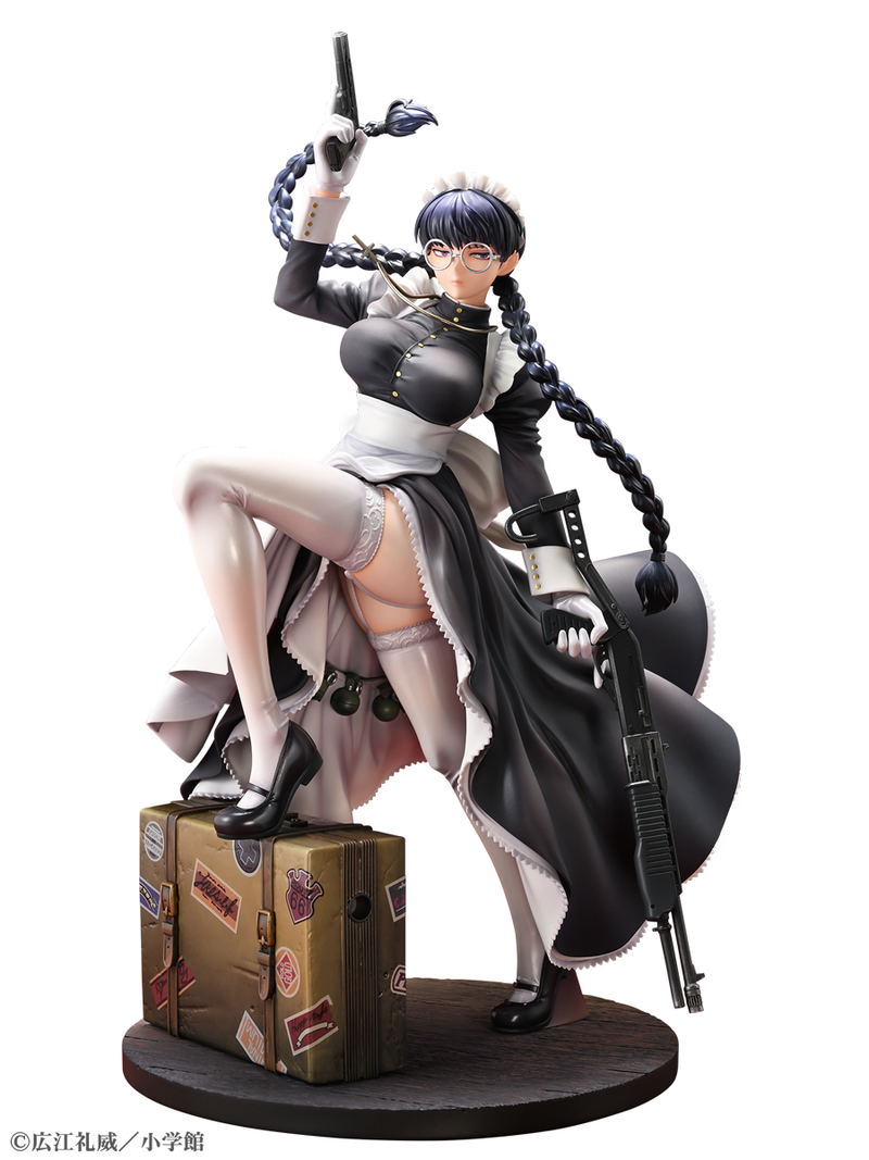 Black Lagoon 1/7 Scale Pre-Painted Figure: Roberta Maid of Nightmares Ver. image 1