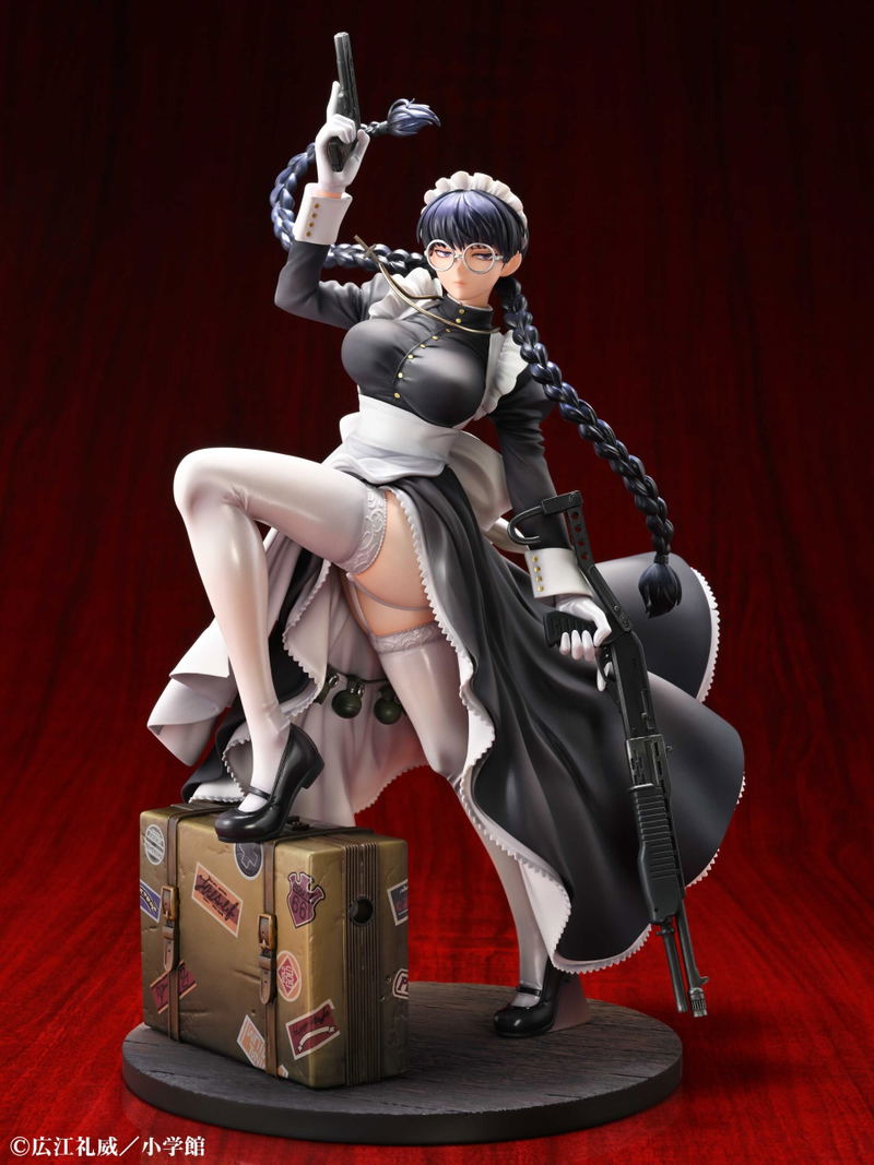 Black Lagoon 1/7 Scale Pre-Painted Figure: Roberta Maid of Nightmares Ver. image 2
