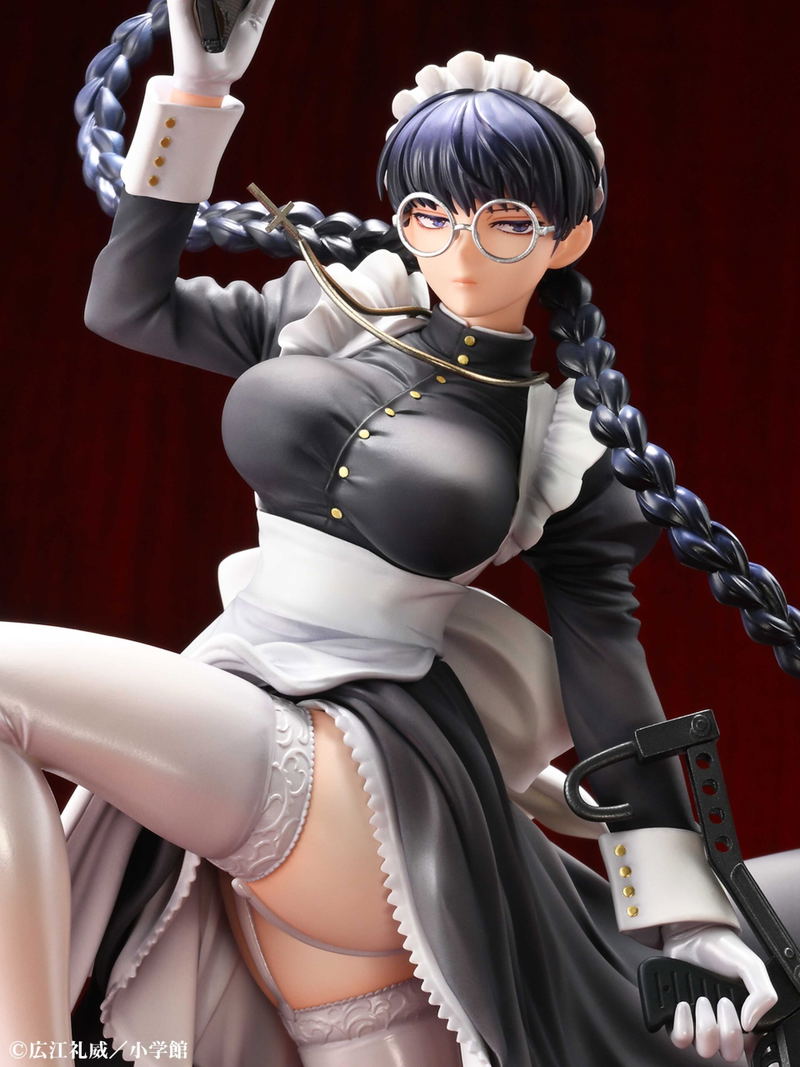 Black Lagoon 1/7 Scale Pre-Painted Figure: Roberta Maid of Nightmares Ver. image 8