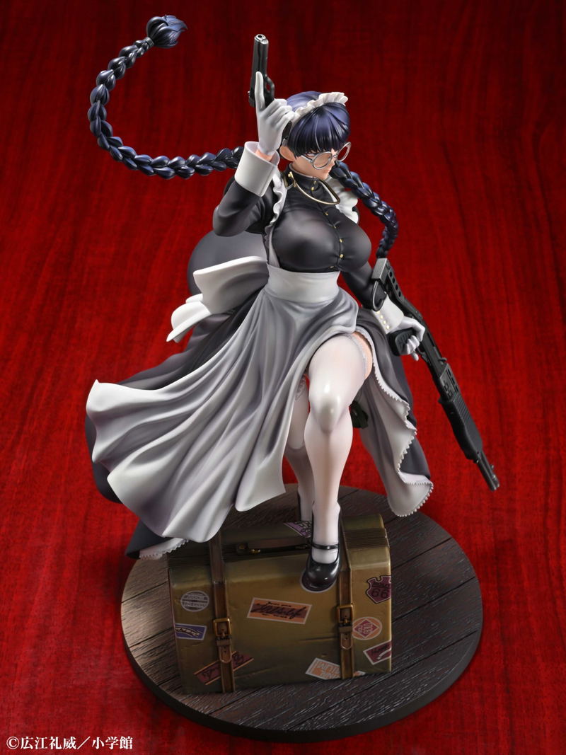 Black Lagoon 1/7 Scale Pre-Painted Figure: Roberta Maid of Nightmares Ver. image 9