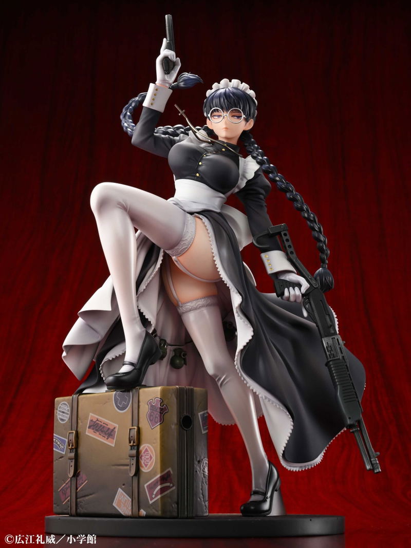 Black Lagoon 1/7 Scale Pre-Painted Figure: Roberta Maid of Nightmares Ver. image 10