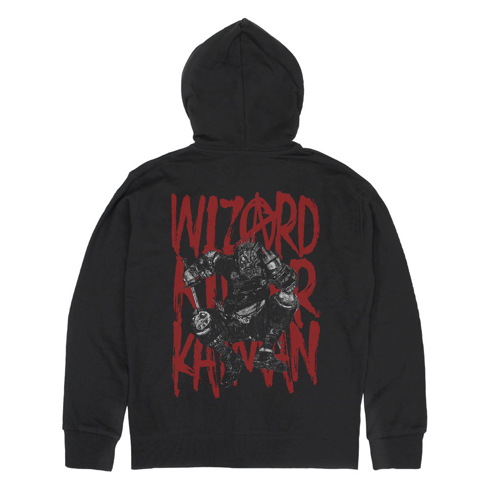 Dorohedoro (Original Version) - Wizard Killer Kaiman Zip Hoodie Ver.2.0 (Black | Size XXL)