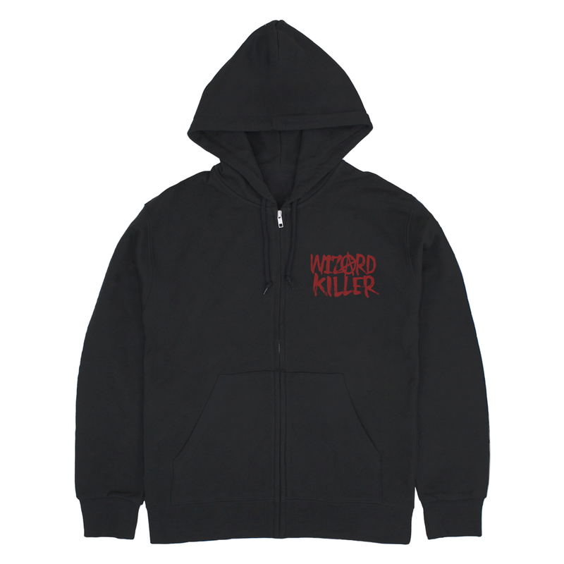 Dorohedoro (Original Version) - Wizard Killer Kaiman Zip Hoodie Ver.2.0 (Black | Size XXL) image 2