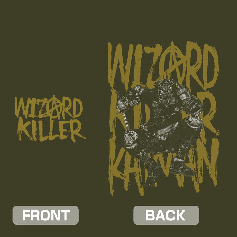 Dorohedoro (Original Version) - Wizard Killer Kaiman Zip Hoodie Ver.2.0 (Moss | Size L) image 3