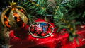 Nene Amano - Wooden Keychain (Christmas) thumbnail 3