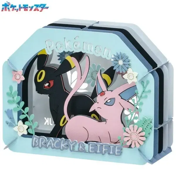 Pokemon Paper Theater PT-365 Umbreon & Espeon image 1