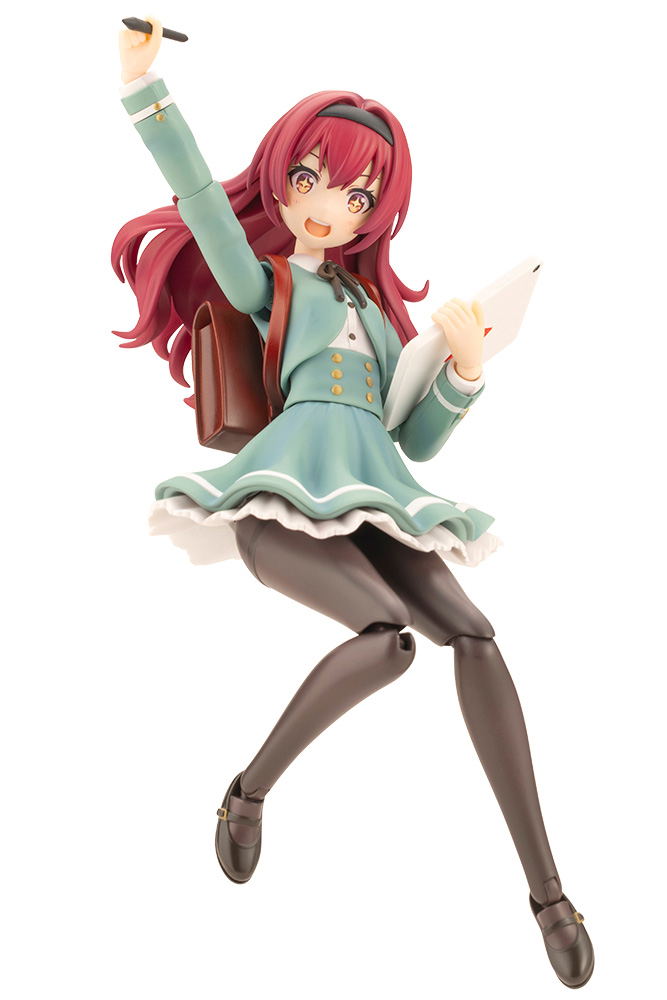 Sousai Shojo Teien 1/10 Scale Plastic Model Kit: Koishikawa Emma St. Iris Gakuen Girls' High School Winter Clothes image 1